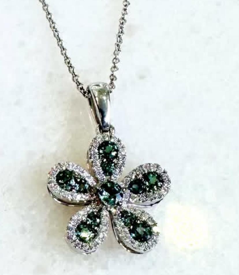 Flower pendant  #201125