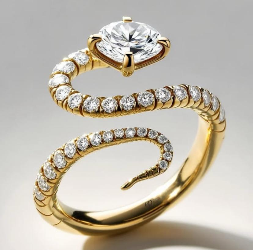 Snake ring  #100925